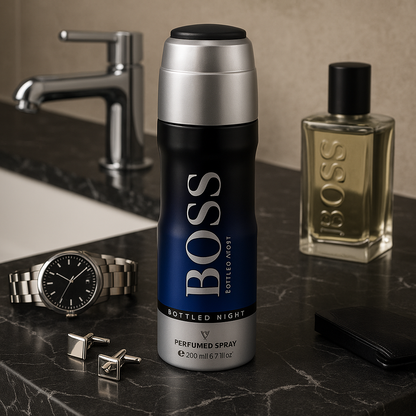 BOSS Bottled Night Perfumed Spray for Men (200ml) SKU: WB-UA1769